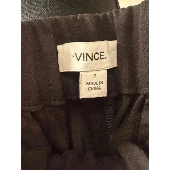 Vince Black Trousers Size 2 - Picture 7 of 10